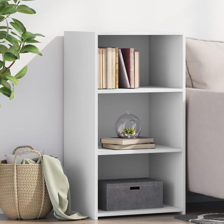 vidaXL Dressoir 50x41x93 cm bewerkt hout wit, Huis en Inrichting, Kasten | Dressoirs, Nieuw, Verzenden