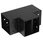 Starx paalverbinder type-T 90x90 mm zwart, Doe-het-zelf en Bouw, Nieuw