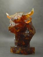 Figurine en ambre baltique de style facetté - Ambre -, Nieuw