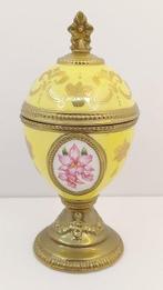 Fabergé/ Franklin Mint Orchid music box - Boîte à musique, Antiek en Kunst