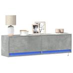 vidaXL Tv-wandmeubel met LED-verlichting 140x31x38 cm, Huis en Inrichting, Verzenden, Nieuw