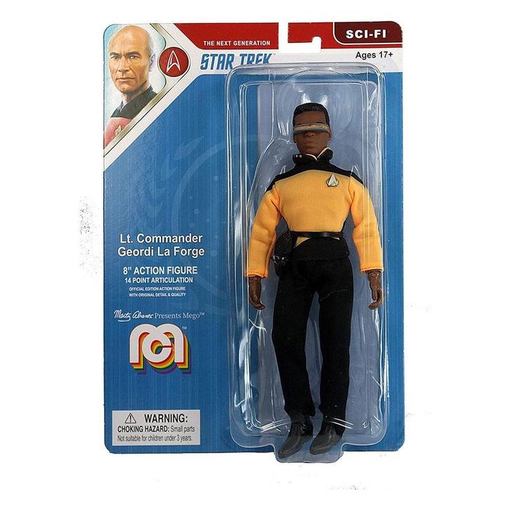Star Trek Action Figure Geordi La Forge 20 cm, Collections, Cinéma & Télévision, Enlèvement ou Envoi
