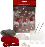 Diykit pakket hobbyset kerstkabouter zelf maken santa set 3, Hobby en Vrije tijd, Nieuw