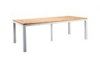 Suns Monte Vari tuintafel wit met teak tafelblad 240 cm |