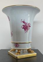 Herend - Vase - Porcelaine - Décoration de panier indien