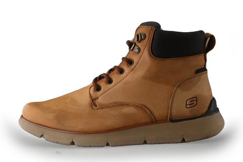 Skechers Veterboots in maat 43 Cognac | 5% extra korting, Kleding | Heren, Schoenen, Overige kleuren, Gedragen, Boots, Verzenden