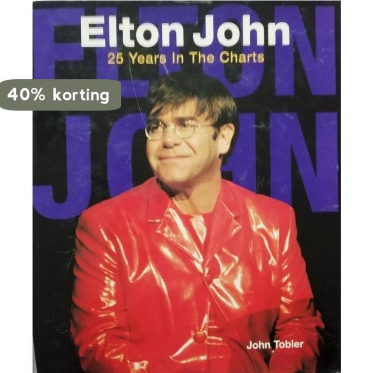 Elton John, 25 years in the charts - Tobler, John Tobler, Boeken, Taal | Engels, Gelezen, Verzenden