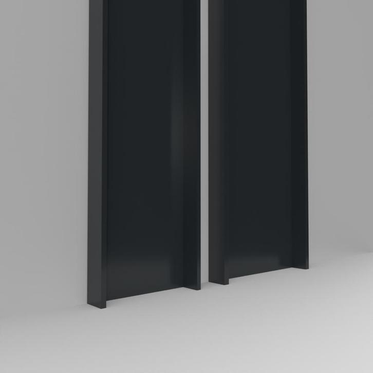 Sluitstijlset veranda schuifwand - 6 spoor 12 elementen-Antr, Tuin en Terras, Overkappingen, Nieuw, Verzenden