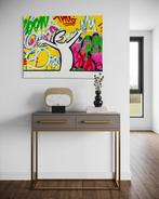 AIIROH - La Linea - Happy [100% handmade], Antiek en Kunst