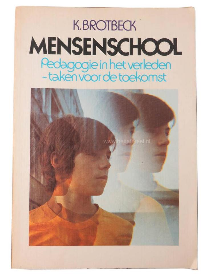 K.Brotbeck - Mensenschool, Boeken, Overige Boeken, Gelezen, Verzenden