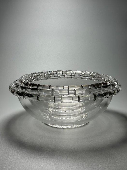 Val Saint Lambert - Set kommen - LARGE BOWLS - Kristal -, Antiek en Kunst, Antiek | Glaswerk en Kristal