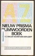 Nieuw Prisma rijmwoordenboek 9789027417138, Gelezen, A.M.C. Ballot-Schim van der Loeff, Verzenden