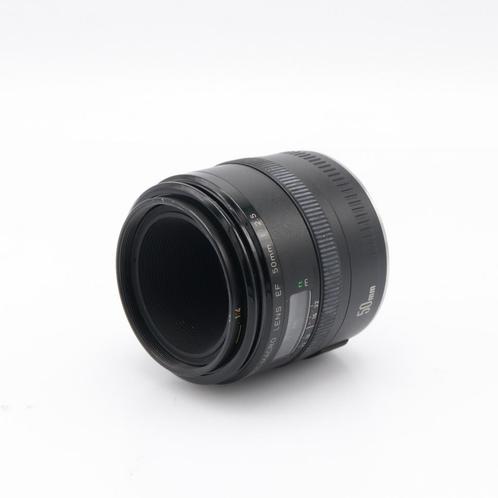 Canon EF 50mm F/2.5 Compact Macro occasion, Audio, Tv en Foto, Foto | Lenzen en Objectieven, Zo goed als nieuw, Verzenden