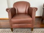Art deco - Fauteuil (3) - Leder - Chesterfield leather