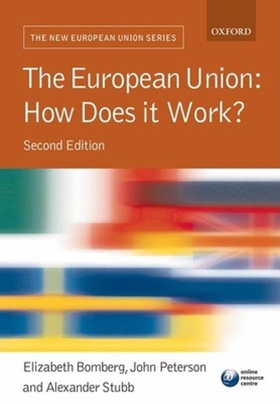 European Union 9780199206391 Elizabeth Bomberg, Livres, Langue | Anglais, Envoi