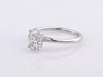 Zonder Minimumprijs - Ring - 14 karaat Witgoud - 1.51ct. tw., Handtassen en Accessoires, Ringen, Nieuw