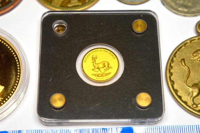 Wereld. Selection of coins and banknote incl. .999 gold, Postzegels en Munten, Munten | Europa | Niet-Euromunten