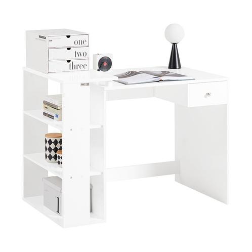 Tweedekans | SoBuy FWT35-W Bureau Werktafel Computertafel -, Zakelijke goederen, Kantoor en Winkelinrichting | Kantoormeubilair en Inrichting