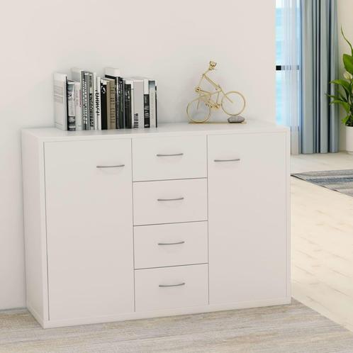 vidaXL Buffet Blanc 88x30x65 cm Bois dingÃ©nierie, Huis en Inrichting, Kasten | Dressoirs, Verzenden