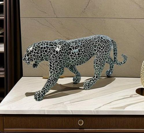 Ornement décoratif - Italie - Panthère fissurée, Antiek en Kunst, Kunst | Designobjecten