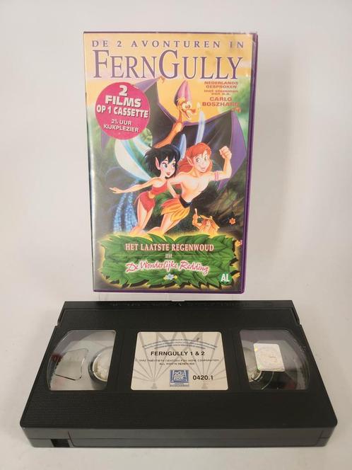 Ferngully de 2 Avonturen VHS Kids, Cd's en Dvd's, VHS | Kinderen en Jeugd, Zo goed als nieuw, Ophalen of Verzenden