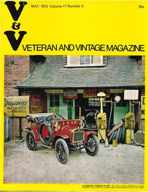 1973 VETERAN AND VINTAGE MAGAZINE 12 ENGELS, Boeken, Auto's | Folders en Tijdschriften, Ophalen of Verzenden