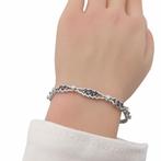 Bracelet - 18 carats Or blanc - 0.81ct. tw. Saphir - Diamant