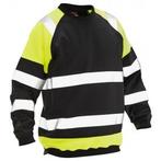 Jobman 5124 sweatshirt hi-vis 4xl noir/jaune