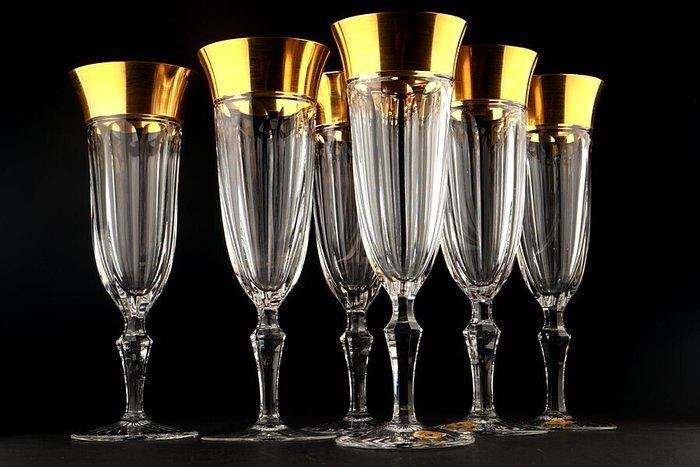 Josephinenhutte - Service à boisson - Kaiserin - Cristal, Antiquités & Art, Art | Objets design