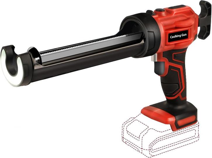 LAIWOO Accu-kitspuit, elektrisch kitpistool voor 20 V Makita, Doe-het-zelf en Bouw, Gereedschap | Overige machines, Verzenden