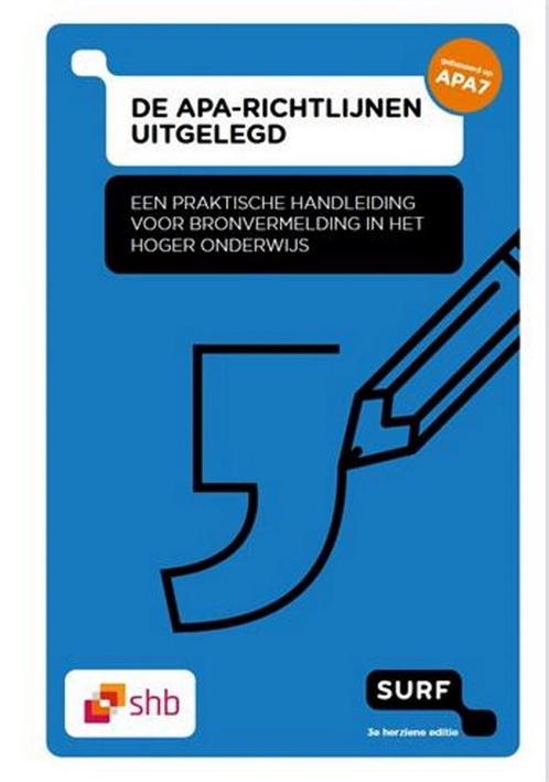 De APA-richtlijnen uitgelegd 9789072482235 Arjan Doolaar, Boeken, Schoolboeken, Zo goed als nieuw, Verzenden