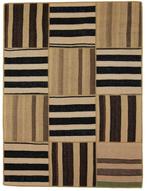 Kilim patchwork-mooie kunst - Vloerkleed - 204 cm - 153 cm