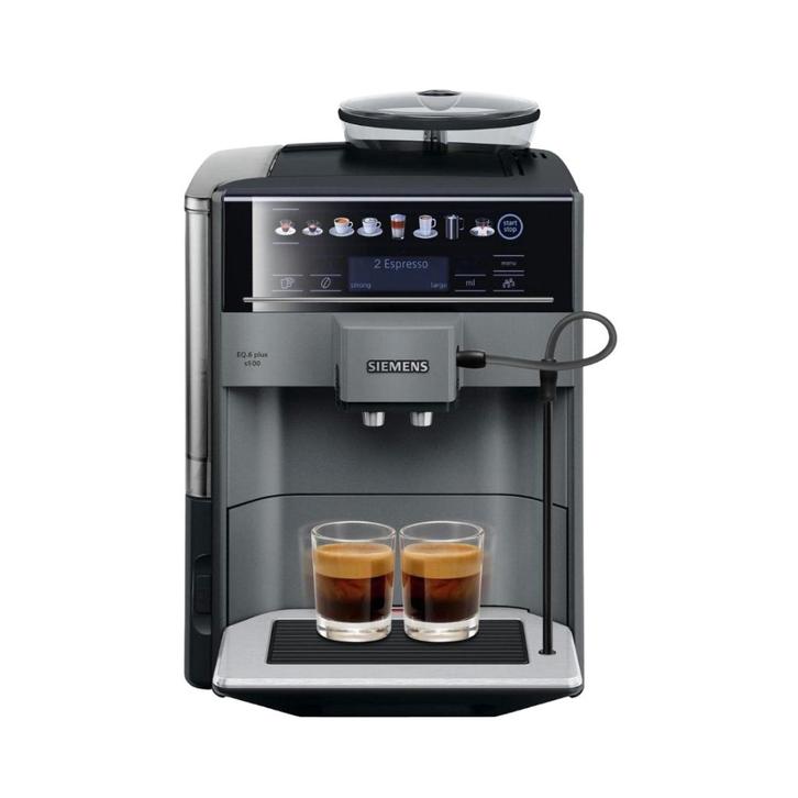 Siemens EQ6 PLUS S500 Koffiemachine, Elektronische apparatuur, Koffiezetapparaten, 10 kopjes of meer, Zo goed als nieuw, Koffiebonen