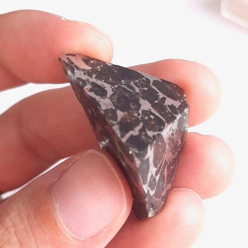 Seymchan meteoriet. Pallasiet - 19.7 g, Verzamelen, Mineralen en Fossielen