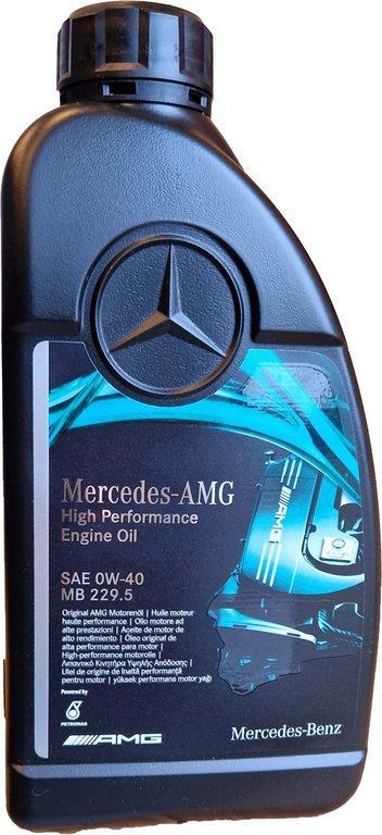 MercedesBenz AMG Motorolie 0W40 229.5 1 Liter, Auto diversen, Onderhoudsmiddelen, Ophalen of Verzenden