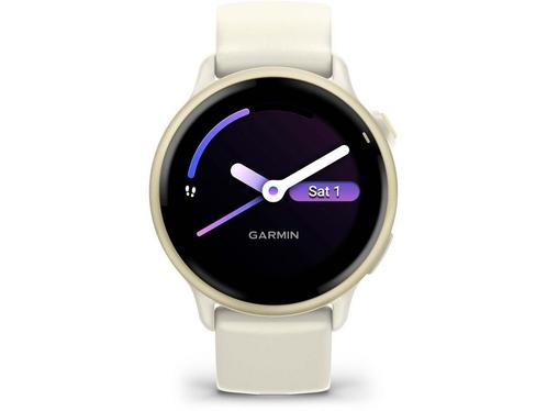 Garmin Vívoactive 6 - Smartwatch - AMOLED-display - Goud, Huis en Inrichting, Woonaccessoires | Overige, Zo goed als nieuw, Verzenden