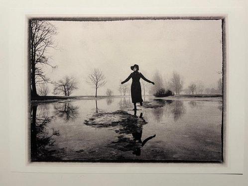 Karin Székessy (1939-2010) - Spaziergang an der Alster, Antiek en Kunst, Antiek | Overige Antiek