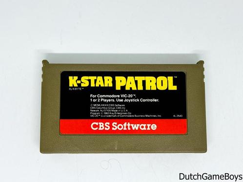 Commodore Vic-20 - K-Star Patrol, Consoles de jeu & Jeux vidéo, Jeux | Autre, Envoi