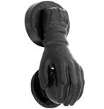 Deurklopper Hand ijzer zwart, Doe-het-zelf en Bouw, Nieuw, Overige materialen, Klink of Kruk