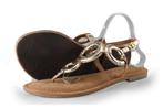 Lazamani Sandalen in maat 42 Goud | 10% extra korting, Kleding | Dames, Schoenen, Overige kleuren, Verzenden, Sandalen of Muiltjes