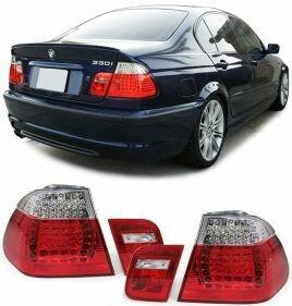LED Achterlichten Rood/Wit BMW 3 Serie E46 Sedan B6005, Autos : Pièces & Accessoires, Éclairage