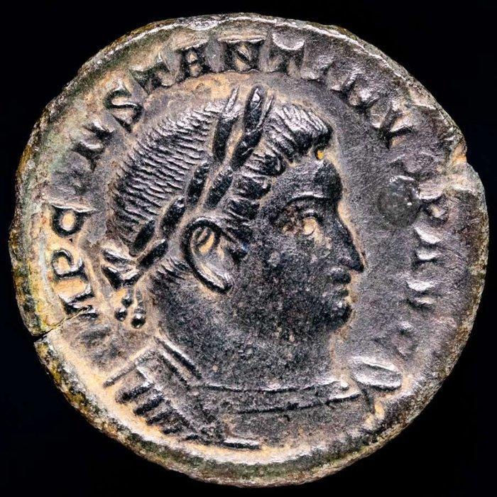 Romeinse Rijk. Constantijn I (306-337 n.Chr.). Follis Trier, Postzegels en Munten, Munten | Europa | Niet-Euromunten