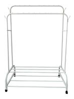 Lendo Online Porte-Vêtements + Roulettes 110x55x165 Blanc, Kleding | Dames, Nieuw