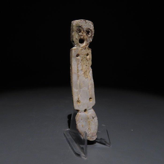 Colima, West-Mexico shel Hangende figuur. 200 v.Chr.-200, Verzamelen, Mineralen en Fossielen