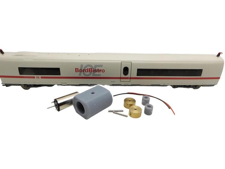 micromotor TP004C motor ombouwset voor Piko ICE 3, Hobby en Vrije tijd, Modeltreinen | Overige schalen, Gelijkstroom, Overige typen