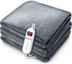 Sinnlein® Elektrische deken - Warmtedeken - 180x130cm - Grij, Verzenden, Nieuw