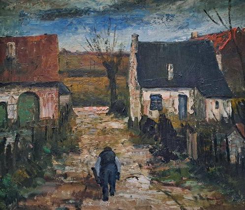 Jos Frissen (1892-1982) - Landschap omgeving Houthem, Antiek en Kunst, Kunst | Schilderijen | Klassiek