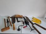 Partij authentiek vintage handgereedschap – sfeervol en