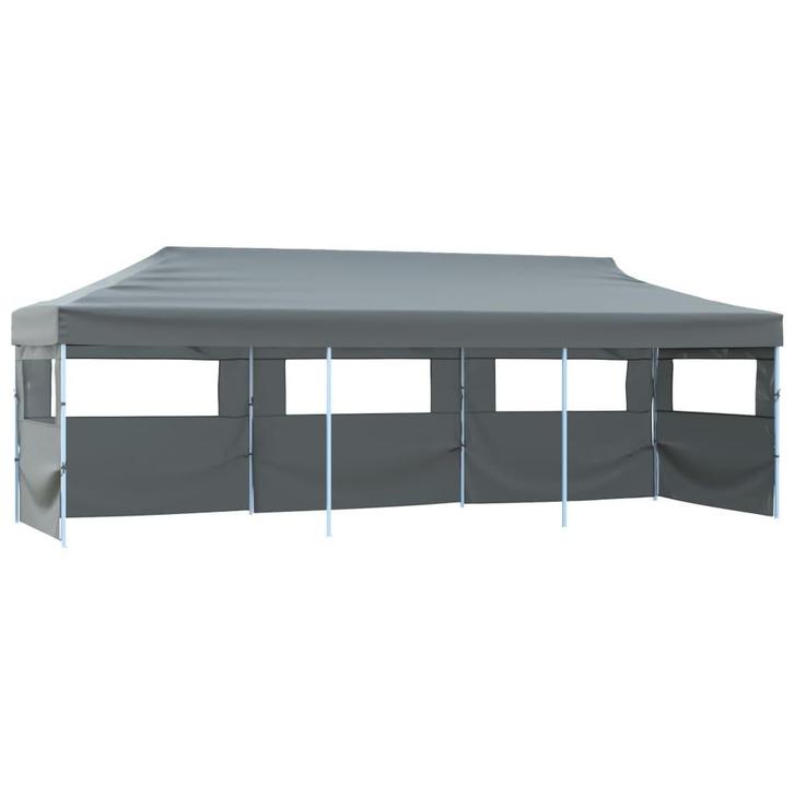 vidaXL Vouwtent pop-up met 5 zijwanden 870x291x315 cm, Tuin en Terras, Partytenten, Nieuw, Verzenden