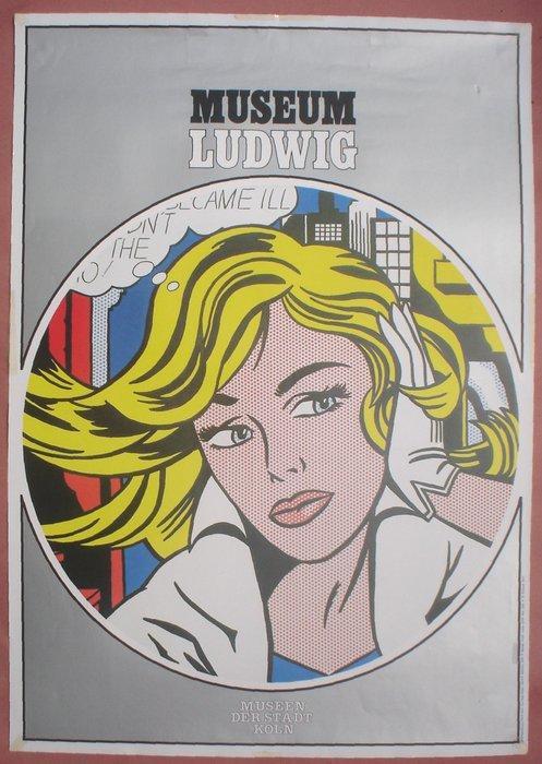Roy Lichtenstein - Exhibition Poster,  M-Maybe Museum, Antiek en Kunst, Kunst | Designobjecten